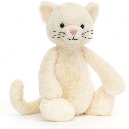 Peluche Chat Crème Bashful 31 cm Jellycat