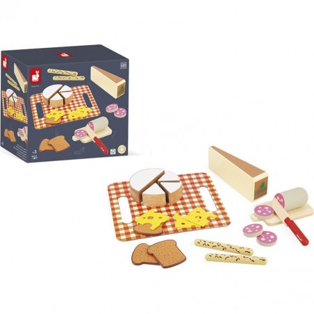 Dinette - Mon premier apéro - Fromage, Saucisson - Janod
