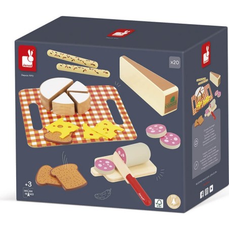 Dinette - Mon premier apéro - Fromage, Saucisson - Janod