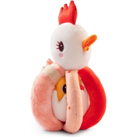 Hochet à poignées - Paulette la poule - Lilliputiens