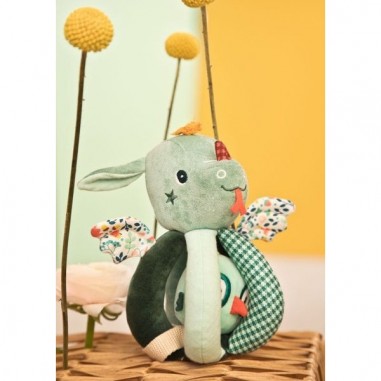 Hochet à poignées - Joe le dragon - Lilliputiens