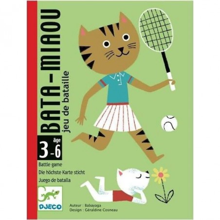 Jeu De Cartes Bataille - Bata Miaou