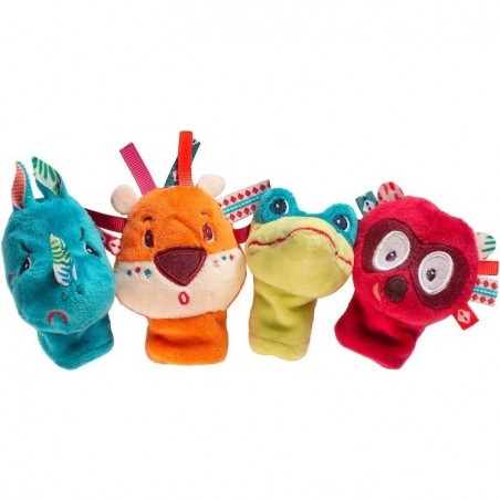 Marionnettes à doigt Emotions - Animaux jungle - Lilliputiens