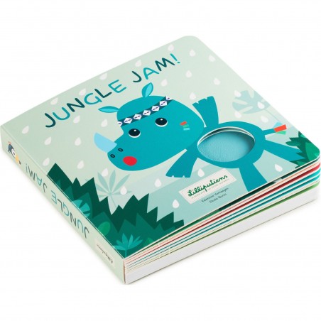 Livre Tactile et Sonore "Jungle Jam"