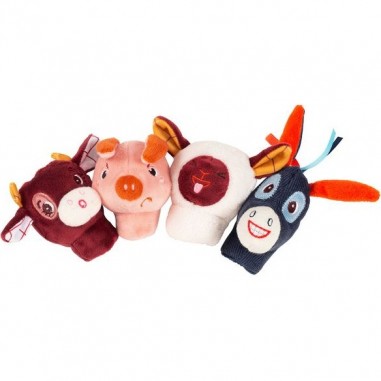 Marionnettes à doigts - Emotions - Animaux de la ferme - Lilliputiens