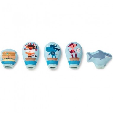 Marionnettes à doigts de bain Pirates - Lilliputiens