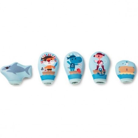 Marionnettes à doigts de bain Pirates - Lilliputiens