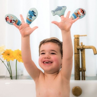 Marionnettes à doigts de bain Pirates - Lilliputiens