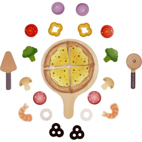 Ce soir c'est Pizza ! Dinette pizzeria - Hape Toys