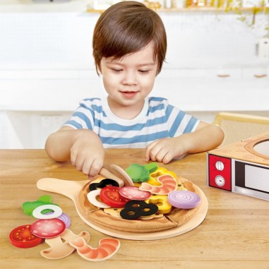 Ce soir c'est Pizza ! Dinette pizzeria - Hape Toys