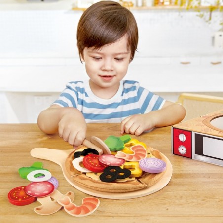 Ce soir c'est Pizza ! Dinette pizzeria - Hape Toys