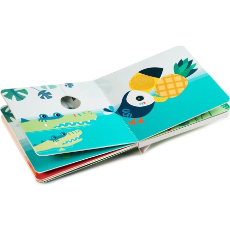 Livre Tactile et Sonore "Jungle Jam"