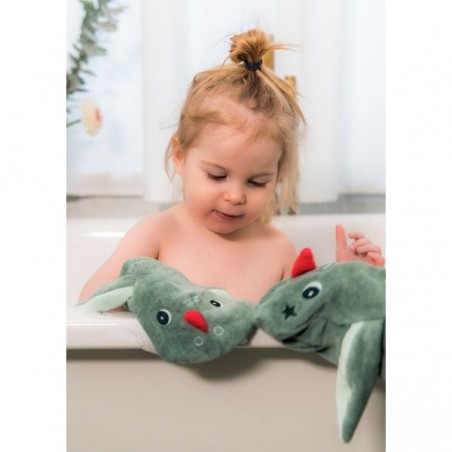 Marionnette Gant de toilette - Joe le Dragon - Lilliputiens
