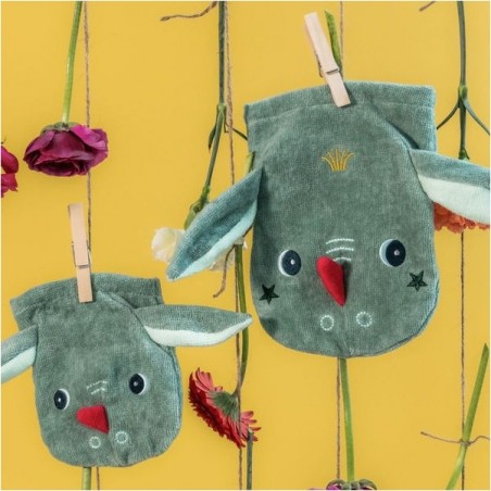 Marionnette Gant de toilette - Joe le Dragon - Lilliputiens