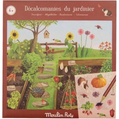 Décalcomanies du jardinier Le Jardin du Moulin - Moulin Roty