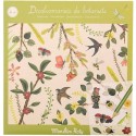 Décalcomanies du botaniste - Fleurs, Insectes - Le Jardin du Moulin - Moulin Roty