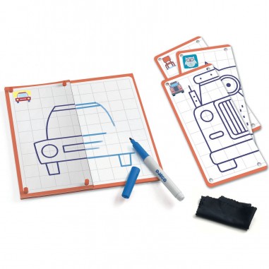 Apprendre à dessiner pas à pas - Symetrie & co - Djeco