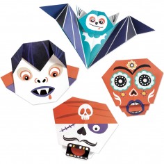 Origamis Frissons Halloween - Initiation à l'origami - Djeco 2
