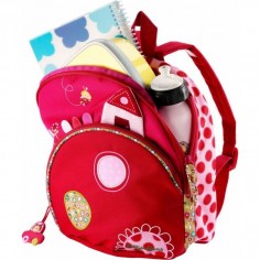 Sac à dos maternelle Rouge Lilliputiens 2