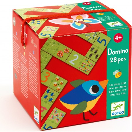 Domino : Un, deux, trois - Djeco