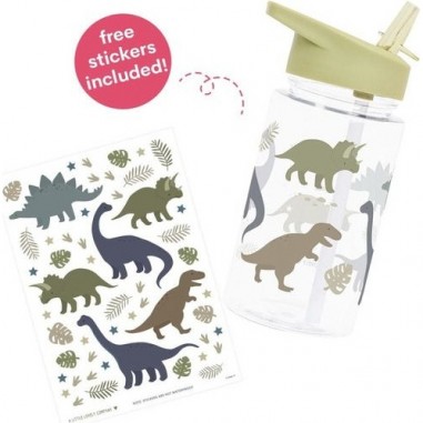 Gourde maternelle Dinosaures à personnaliser - A Little Lovely Company
