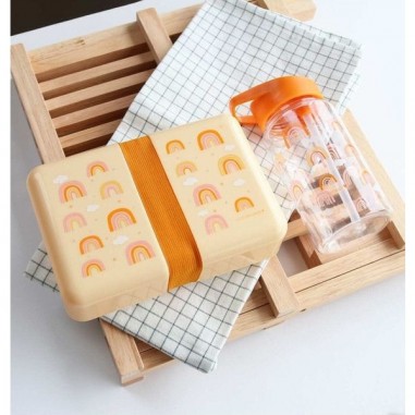 Gourde maternelle Arc-en-ciel à personnaliser - A Little Lovely Company