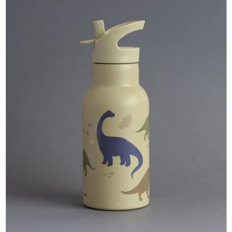 Gourde métal pour enfant Dinosaures - A Little Lovely Company
