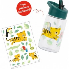 Gourde maternelle Tigre de la jungle - A personnaliser - A Little Lovely Company 2