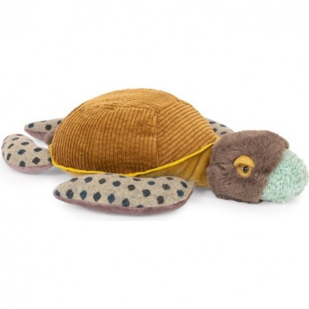 Petite tortue Tout autour du monde - Peluche enfant - Moulin Roty