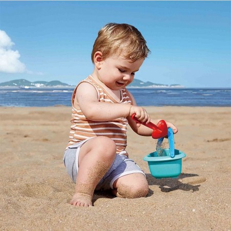Pelle et seau de plage pour bébés - Hape Toys