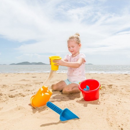 Jouets de Plage pour enfant - Seau, Moule, Tamis et pelle - Hape Toys