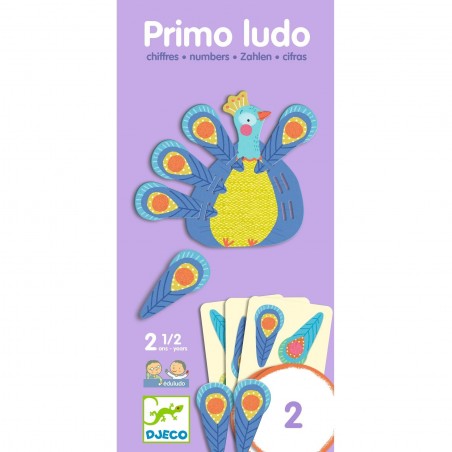 Apprendre les nombres de 1 à 3 - Primo ludo chiffres - Eduludo Djeco