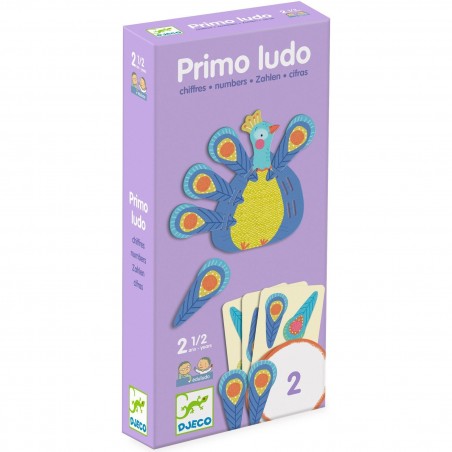Apprendre les nombres de 1 à 3 - Primo ludo chiffres - Eduludo Djeco