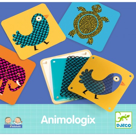 Eduludo Animologix - Se positionner dans l'espace - Djeco