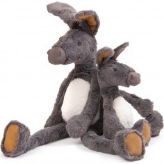 Peluche Moulin Roty - Grand âne Les Baba Bou 2