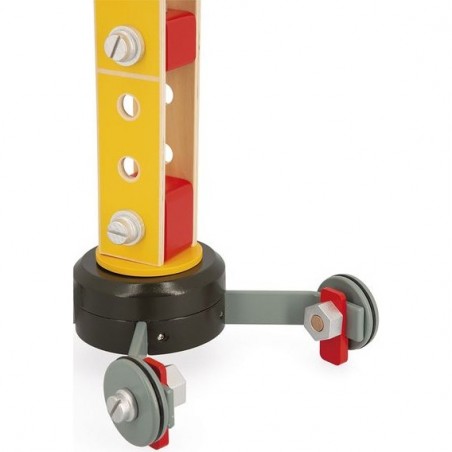 Grande grue pour enfant en bois - Collection Bolid Janod