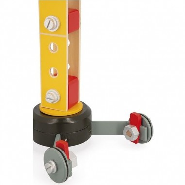 Grande grue pour enfant en bois - Collection Bolid Janod