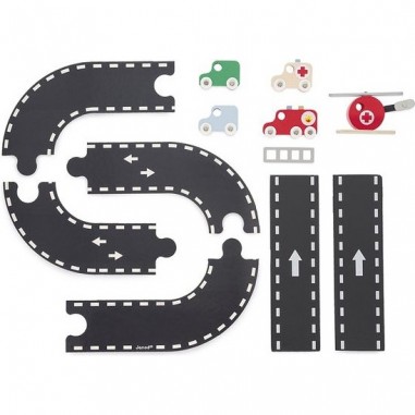 Caserne de pompiers en bois - Bolid Janod