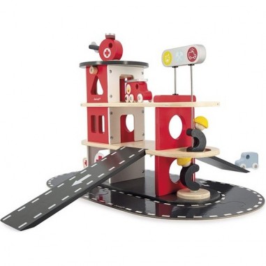 Caserne de pompiers en bois - Bolid Janod