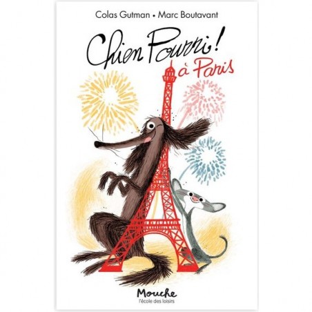 Livre Chien Pourri à Paris - L'école des loisirs - Littérature jeunesse - Moulin Roty