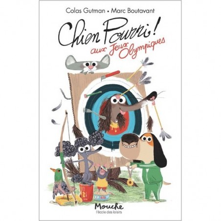 Livre Chien Pourri aux jeux olympiques - L'école des loisirs - Moulin Roty