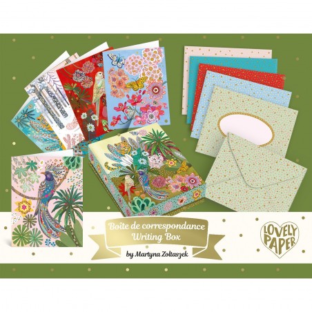 Boite de Correspondance Martyna Lovely Paper Djeco - Jeux & Jouets Djeco Pour Les Enfants