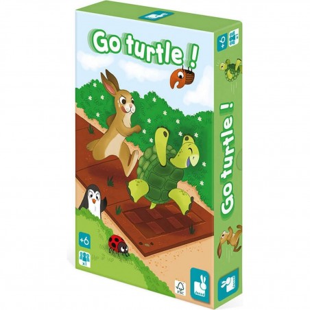 Go Turtle - Jeu de société solo - Lièvre et Tortue - Janod