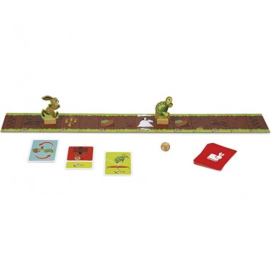Go Turtle - Jeu de société solo - Lièvre et Tortue - Janod