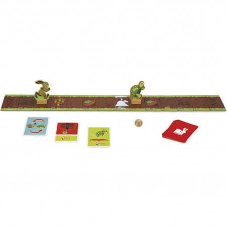 Go Turtle - Jeu de société solo - Lièvre et Tortue - Janod