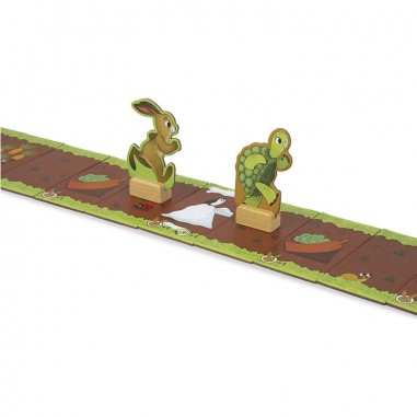 Go Turtle - Jeu de société solo - Lièvre et Tortue - Janod