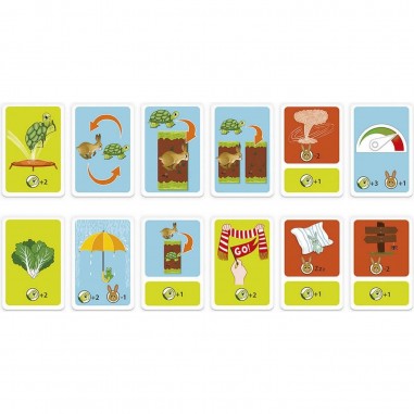 Go Turtle - Jeu de société solo - Lièvre et Tortue - Janod