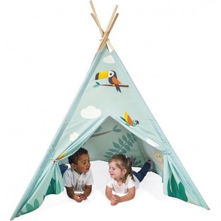 Tente de jeu enfant - Tipi Tropical Tropik - Janod