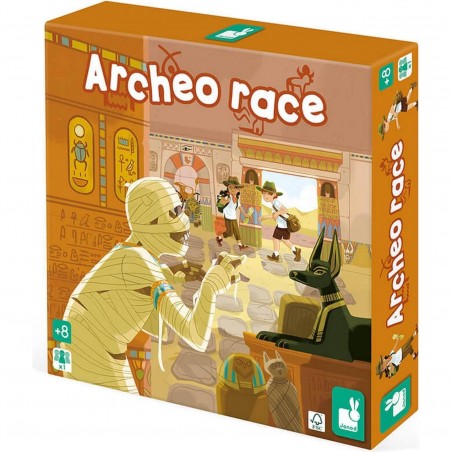 Jeu de société Solo - Archeo Race - Explorateur Egypte - Janod