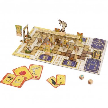 Jeu de société Solo - Archeo Race - Explorateur Egypte - Janod